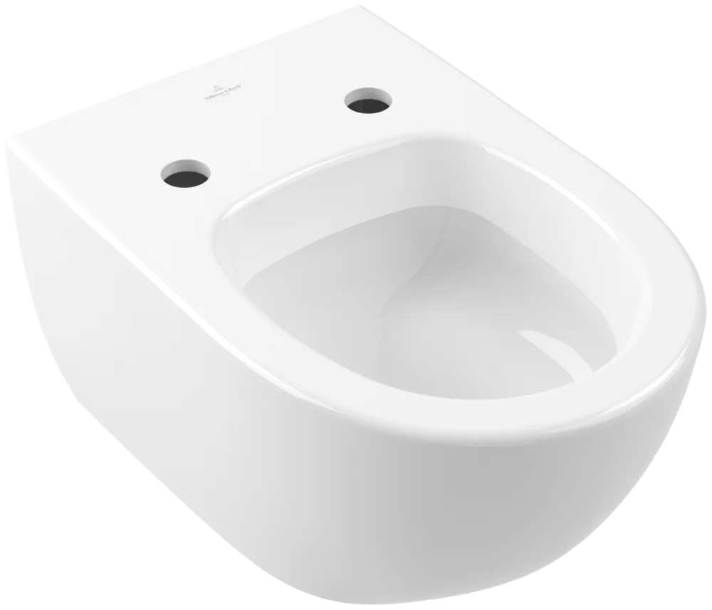 Villeroy & Boch Subway 2.0 Tiefspül-WC wandhängend, Oval, Weiß Alpin