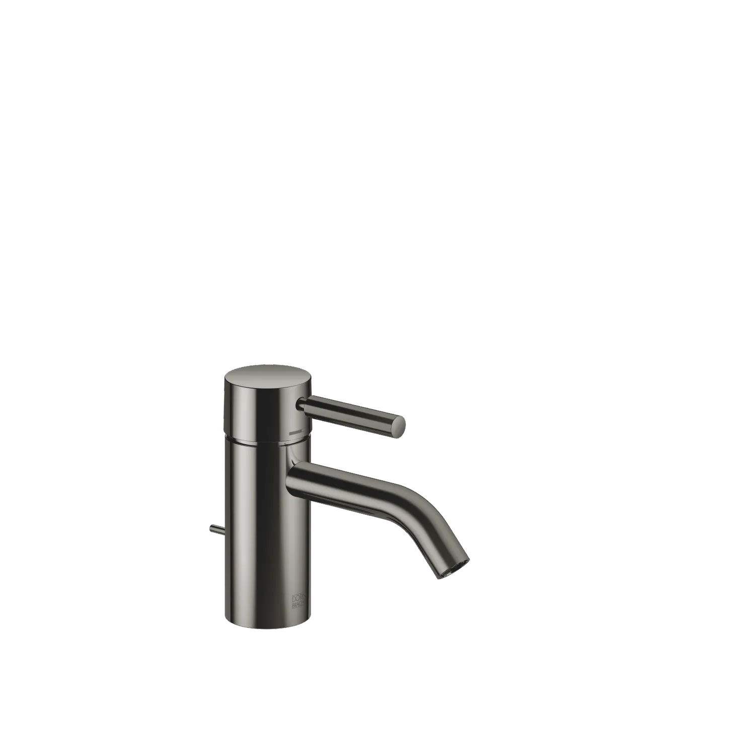 Dornbracht META Waschtisch-Einhandbatterie mit Ablaufgarnitur - Dark Chrome