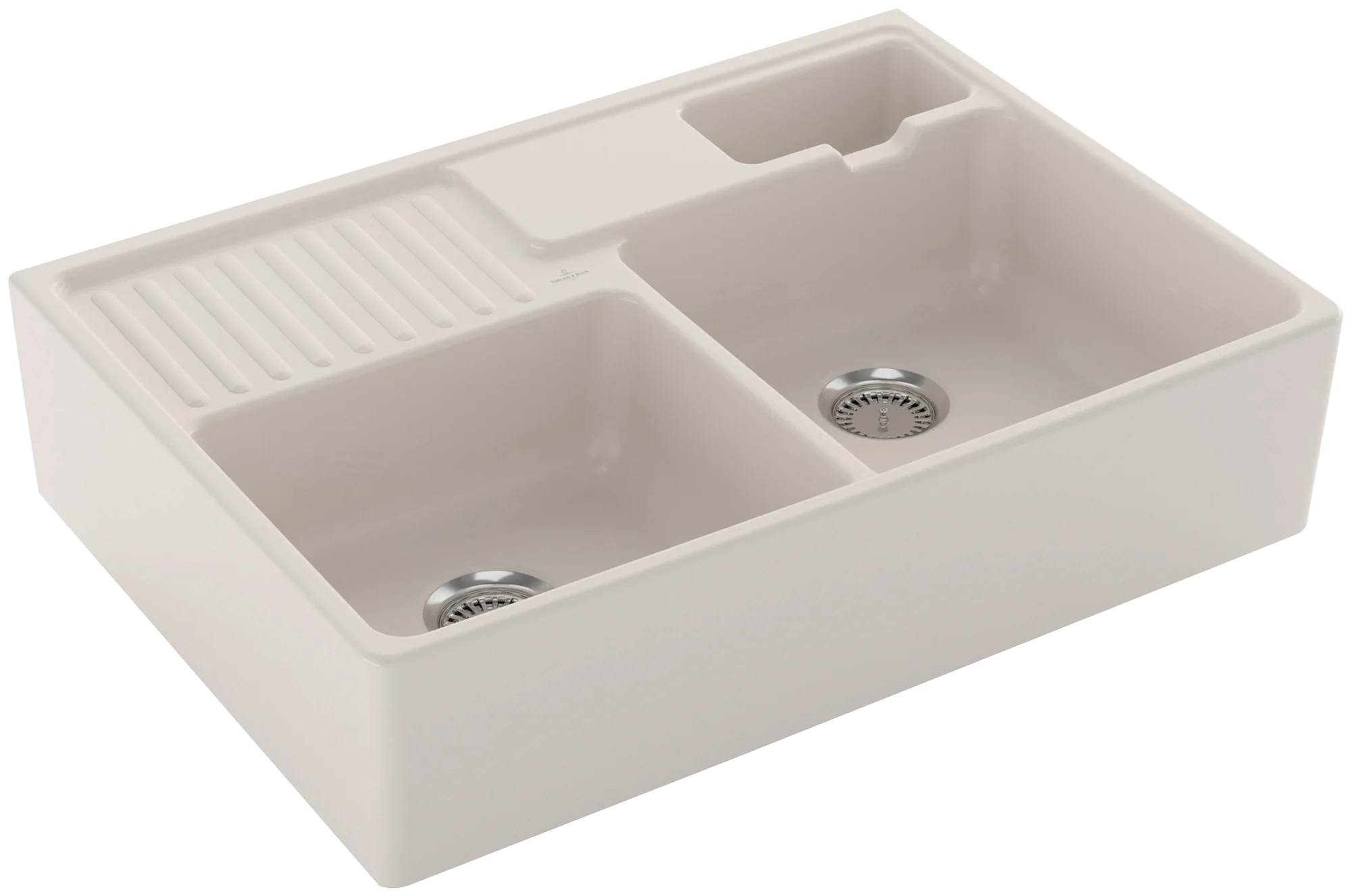 Villeroy & Boch Spülstein Doppelbecken 632391, 895 x 220 x 630 mm