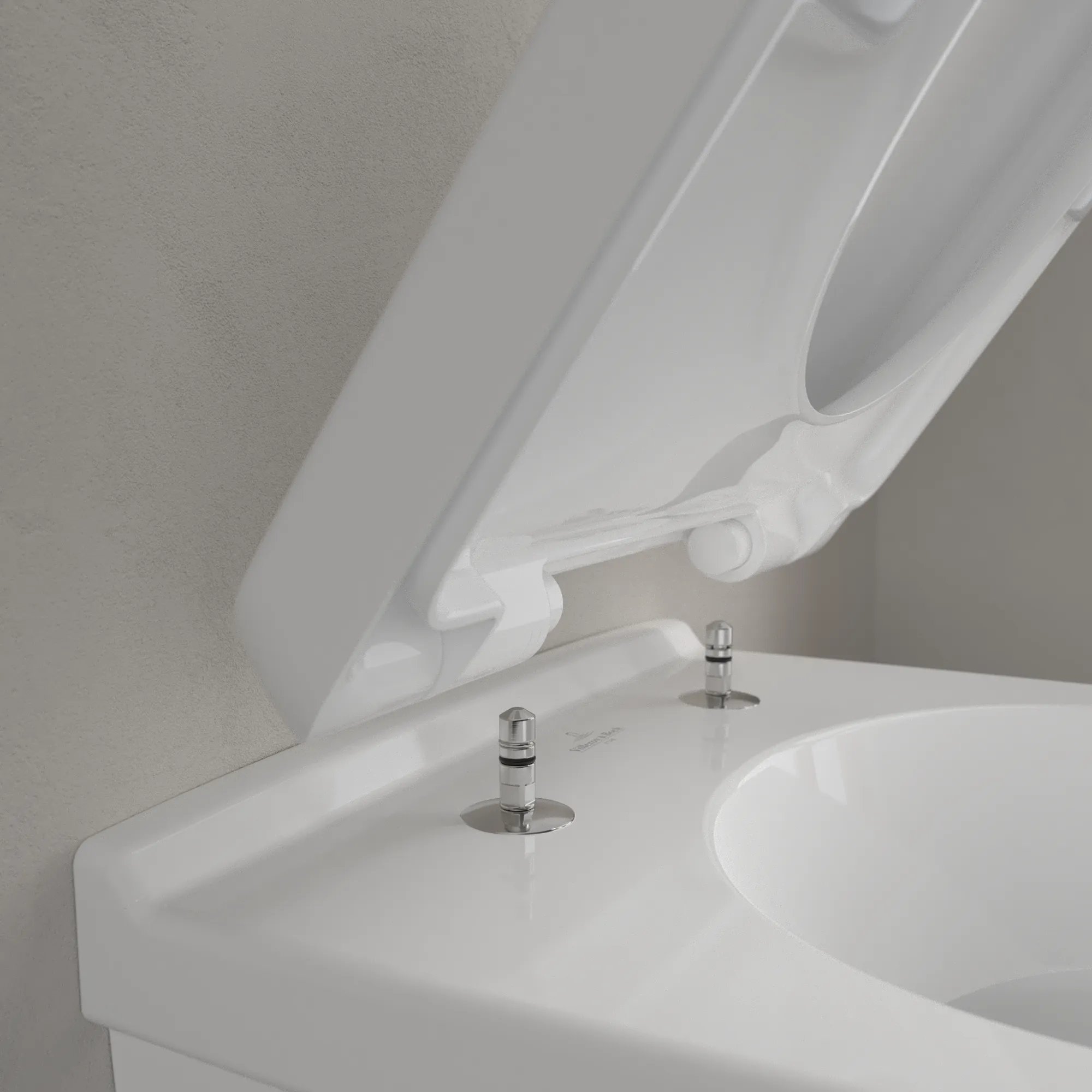 Combi-Pack O.novo 5688H1, 360 x 490 x 330 mm, Oval, wandhängend, Abgang waagerecht, Weiß Alpin Combi-Pack O.novo 5688H1, 360 x 490 x 330 mm, Oval, wandhängend, Abgang waagerecht, Weiß Alpin