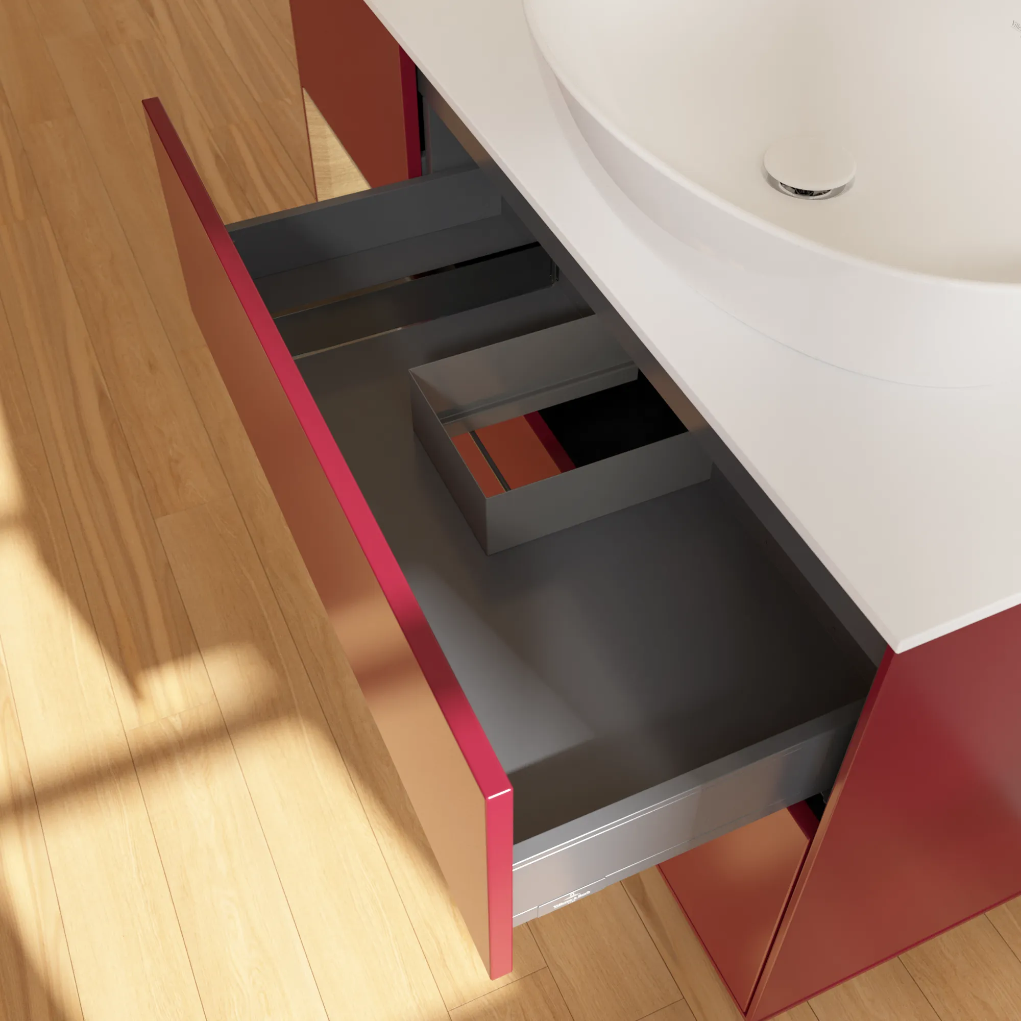 Villeroy & Boch Finion FA4 Waschbeckenunterschrank 1200x603x501mm mit Beleuchtung