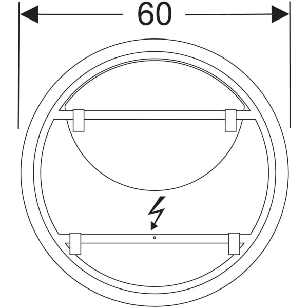 Geberit Spiegel „Option“, rechteckig Geberit Spiegel „Option“, rechteckig