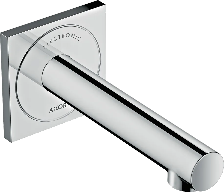 Hansgrohe AXOR Uno Elektronik-Waschtischmischer Unterputz Chrom, Ausladung: 161 mm Hansgrohe AXOR Uno Elektronik-Waschtischmischer Unterputz Chrom, Ausladung: 161 mm