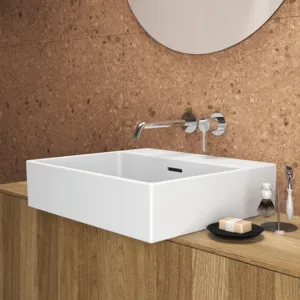 Waschbecken „Extra“ 50 × 45 × 15 cm in Weiß Waschbecken „Extra“ 50 × 45 × 15 cm in Weiß