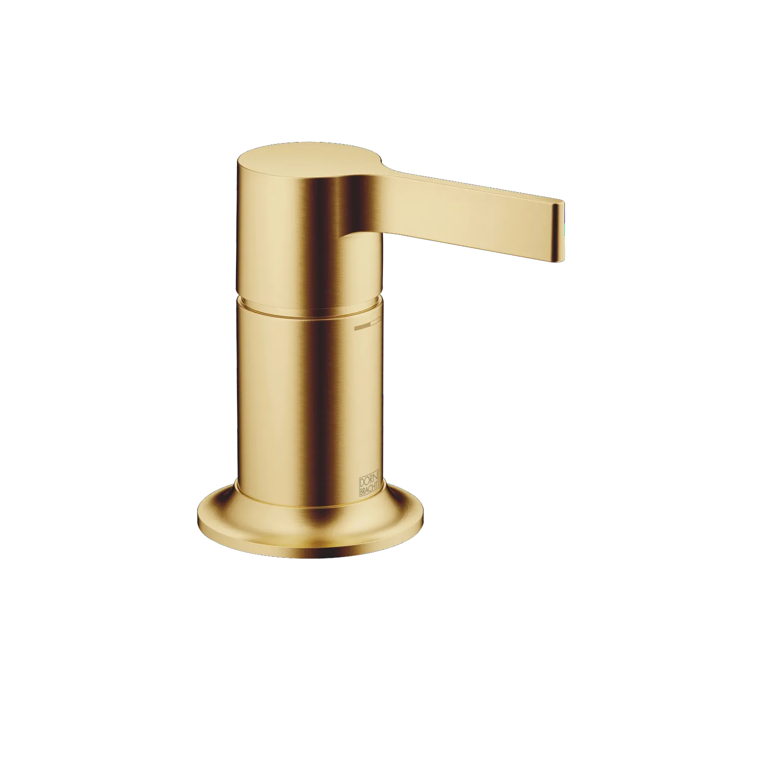 Dornbracht VAIA Wannen-Einhandbatterie für Wannenrand- bzw. Fliesenrandmontage - Messing gebürstet (23kt Gold)