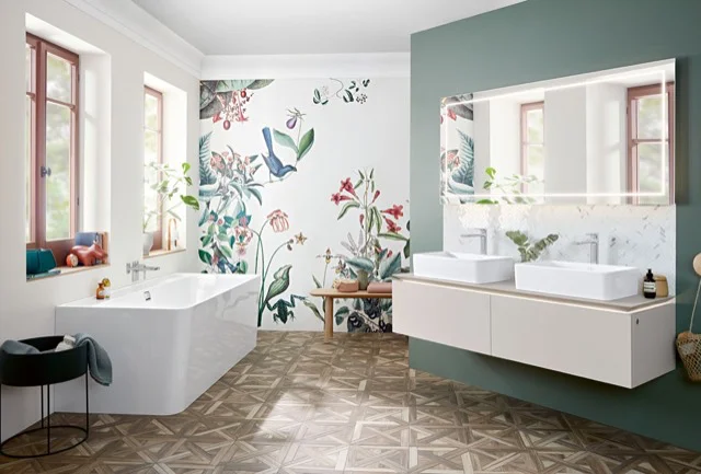 Villeroy & Boch Aufsatzwaschbecken Collaro, 560x360x145 mm, glänzend weiß Alpin, TitanCeram, Metropolitan Stil
