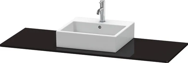 Duravit Konsole „XSquare“ in Schwarz Hochglanz Duravit Konsole „XSquare“ in Schwarz Hochglanz
