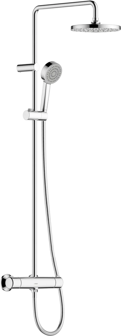 HansaBASIC Regenbrause-Duscharmatur HansaBASIC 5535 1-strahlig DN 15 Chrom