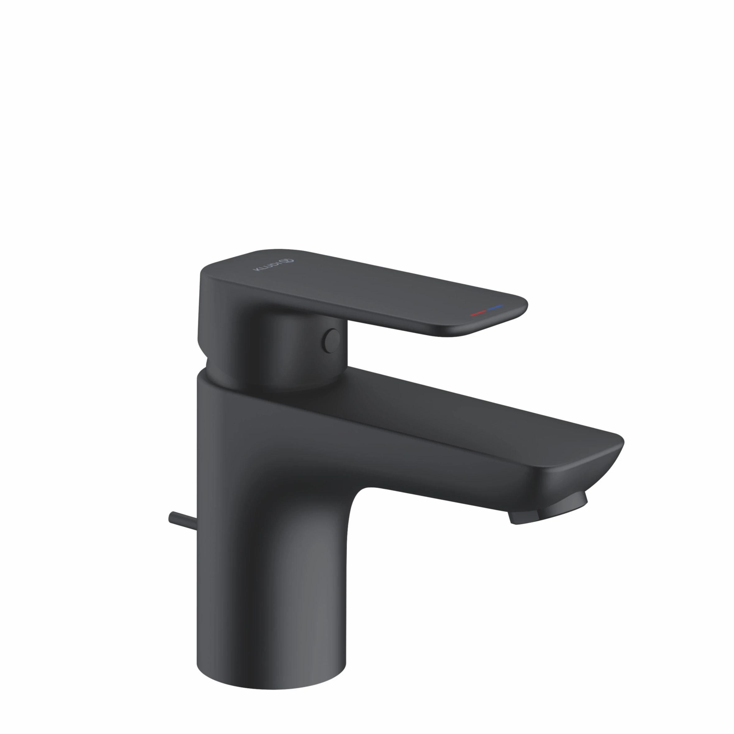 Kludi PURE&STYLE Waschtisch-EHM 75 m. Metallablaufg. mattschwarz Kludi PURE&STYLE Waschtisch-EHM 75 m. Metallablaufg. mattschwarz