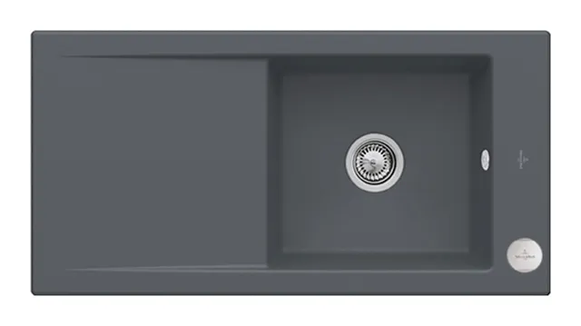 Villeroy & Boch Einbau-Küchenspülbecken „Timeline“ 60 1000 × 510 × 220 mm in Graphite Villeroy & Boch Einbau-Küchenspülbecken „Timeline“ 60 1000 × 510 × 220 mm in Graphite