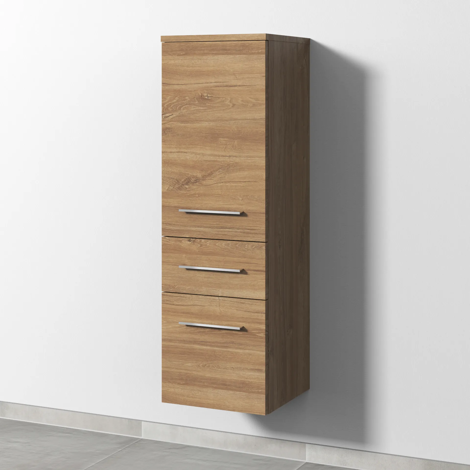 Sanipa Mittelschrank „2morrow“ 350 × 1105 × 350 mm in Eiche Kansas