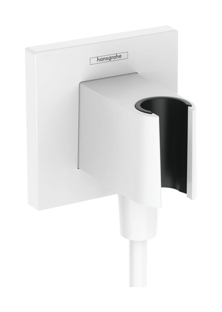 Hansgrohe FixFit E Brausehalter Porter KS mattweiß für Handbrausen