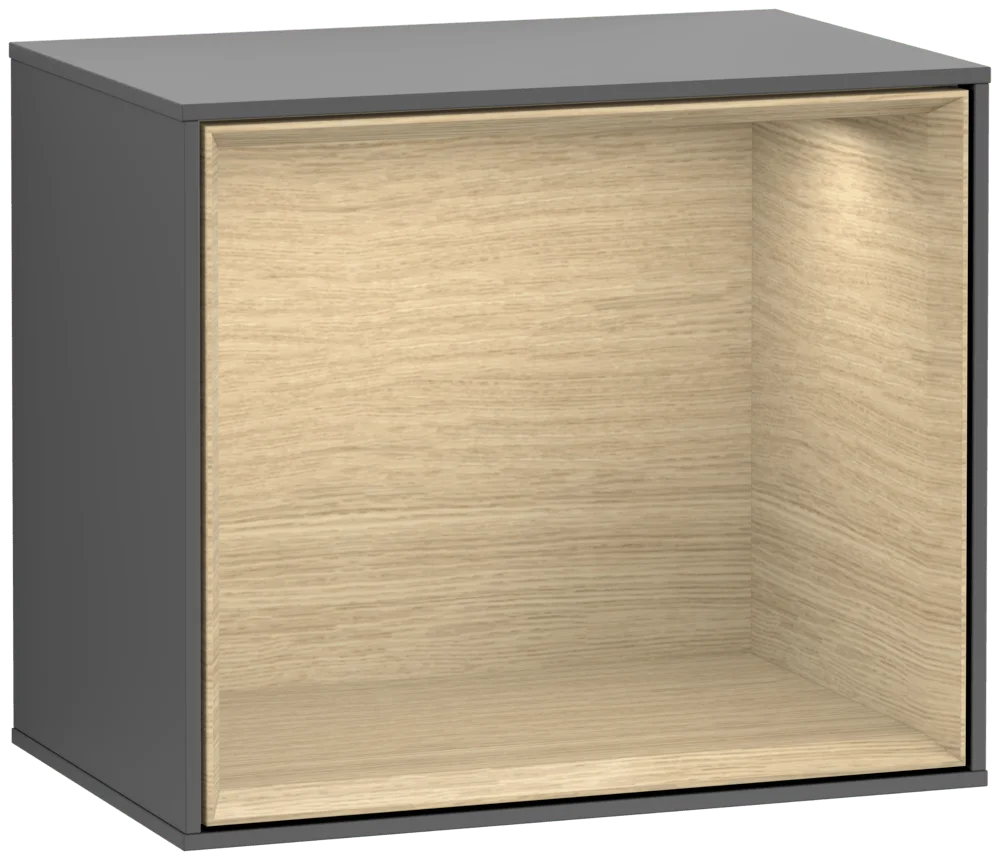 Villeroy & Boch Finion Regalmodul F58, 418 x 356 x 270 mm, anthrazit Villeroy & Boch Finion Regalmodul F58, 418 x 356 x 270 mm, anthrazit