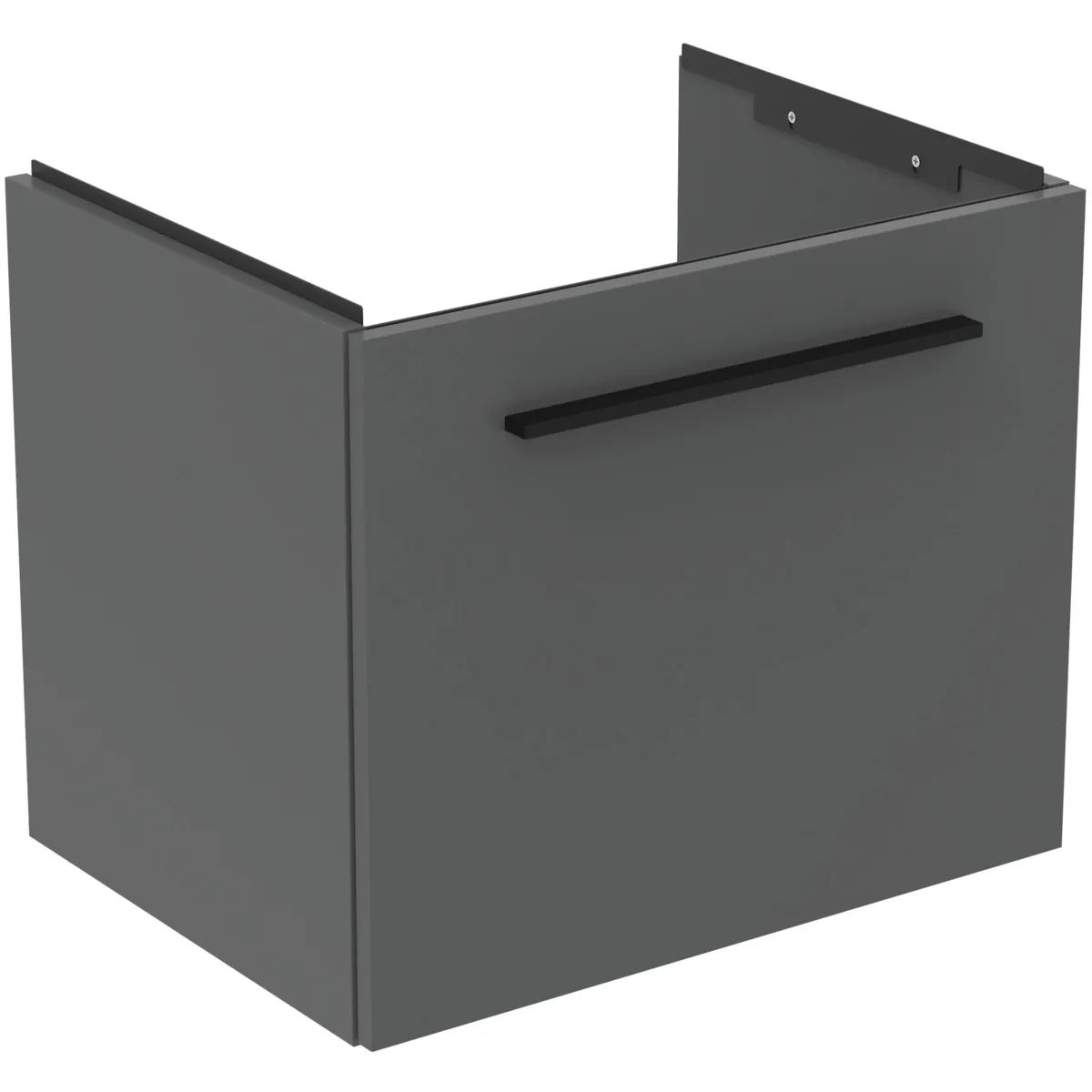 Waschtischunterschrank i.life A 1 Auszug 530x400x440mm Weiß matt