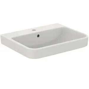 Waschbecken „i.lifeB“ 60 × 48 × 18 cm, Hahnlochposition mittig