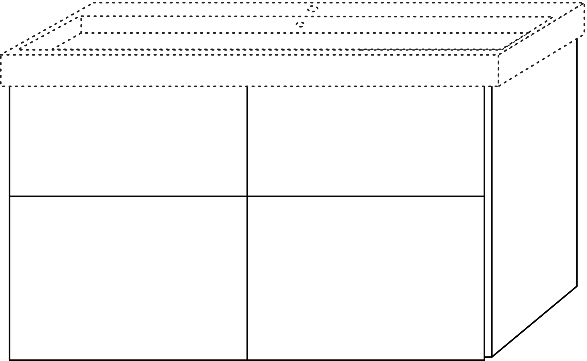 Sanipa Waschtischunterschrank „3way“ 1150 × 588 × 457 mm in Eiche Nordic, mit Hahnlochbohrung