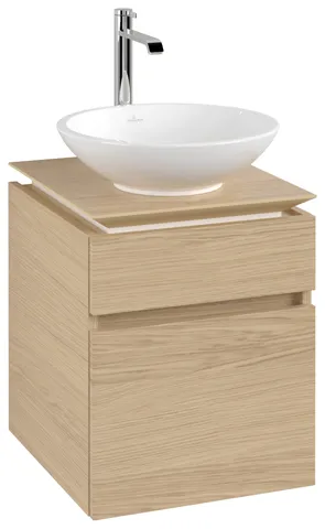 Villeroy & Boch Waschtischunterschrank „Legato“ für Schrankwaschtisch 450 × 550 × 500 mm Nordic Oak, für Becken mittig