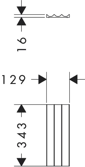 IntraStoris Schubkasteninneneinteilung Modul 130/340 Eiche Natur