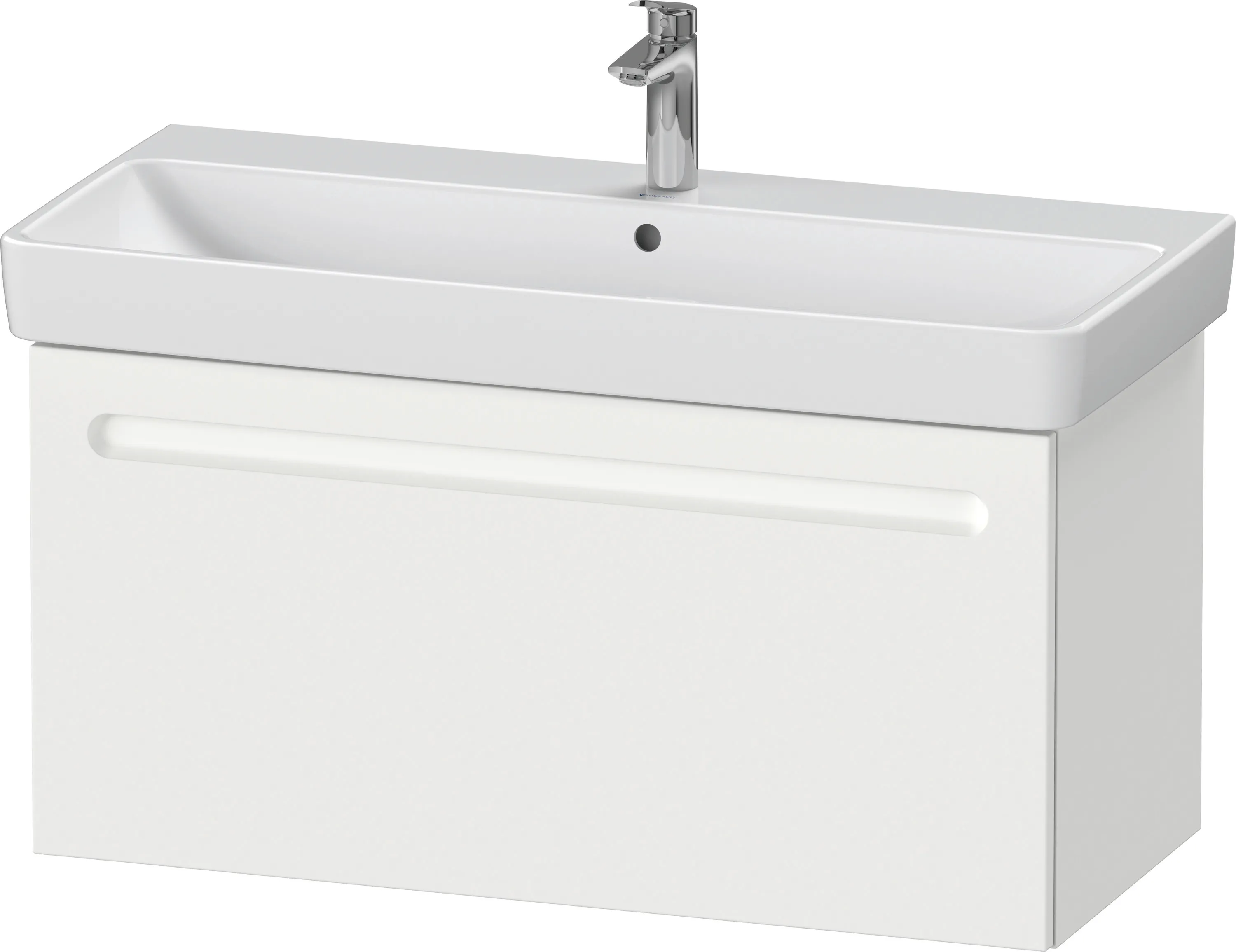 Duravit Waschtischunterschrank wandhängend „No.1“ 94 × 47,8 × 42,6 cm in Beton Matt Duravit Waschtischunterschrank wandhängend „No.1“ 94 × 47,8 × 42,6 cm in Beton Matt