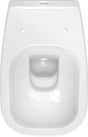 Wand-Tiefspül-WC „D-Code“ 35,5 × 36 × 54,5 cm in Weiß Hochglanz, mit Spülrand, Abgang waagerecht Wand-Tiefspül-WC „D-Code“ 35,5 × 36 × 54,5 cm in Weiß Hochglanz, mit Spülrand, Abgang waagerecht