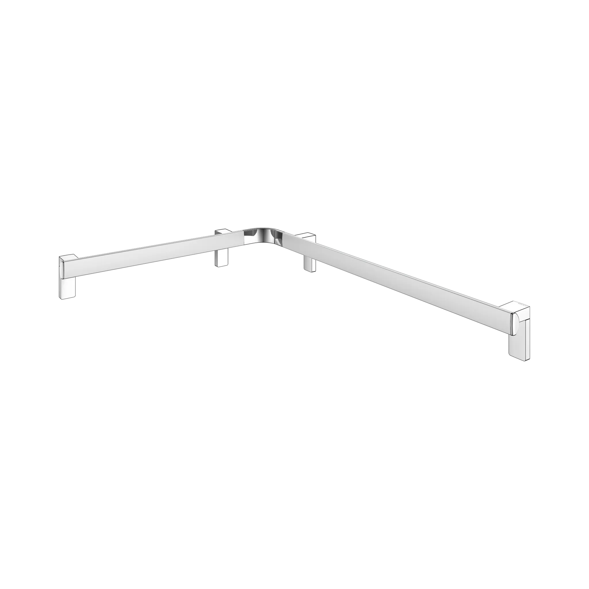 KEUCO AXESS Dusch- und Wannenhandlauf rechts 600/800 mm silber-eloxiert KEUCO AXESS Dusch- und Wannenhandlauf rechts 600/800 mm silber-eloxiert