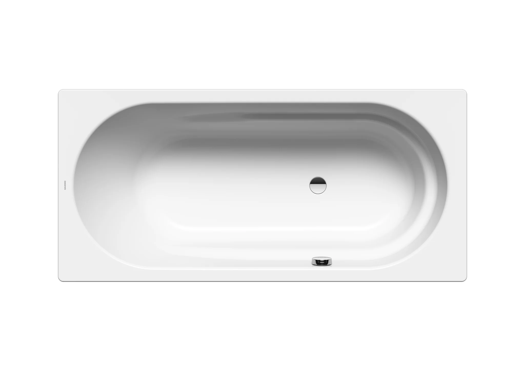Kaldewei VAIO Badewanne, alpinweiß, Perl-Effekt, 1700x800 mm, mit integrierten Armlehnen und seitlichem Ab- und Überlauf