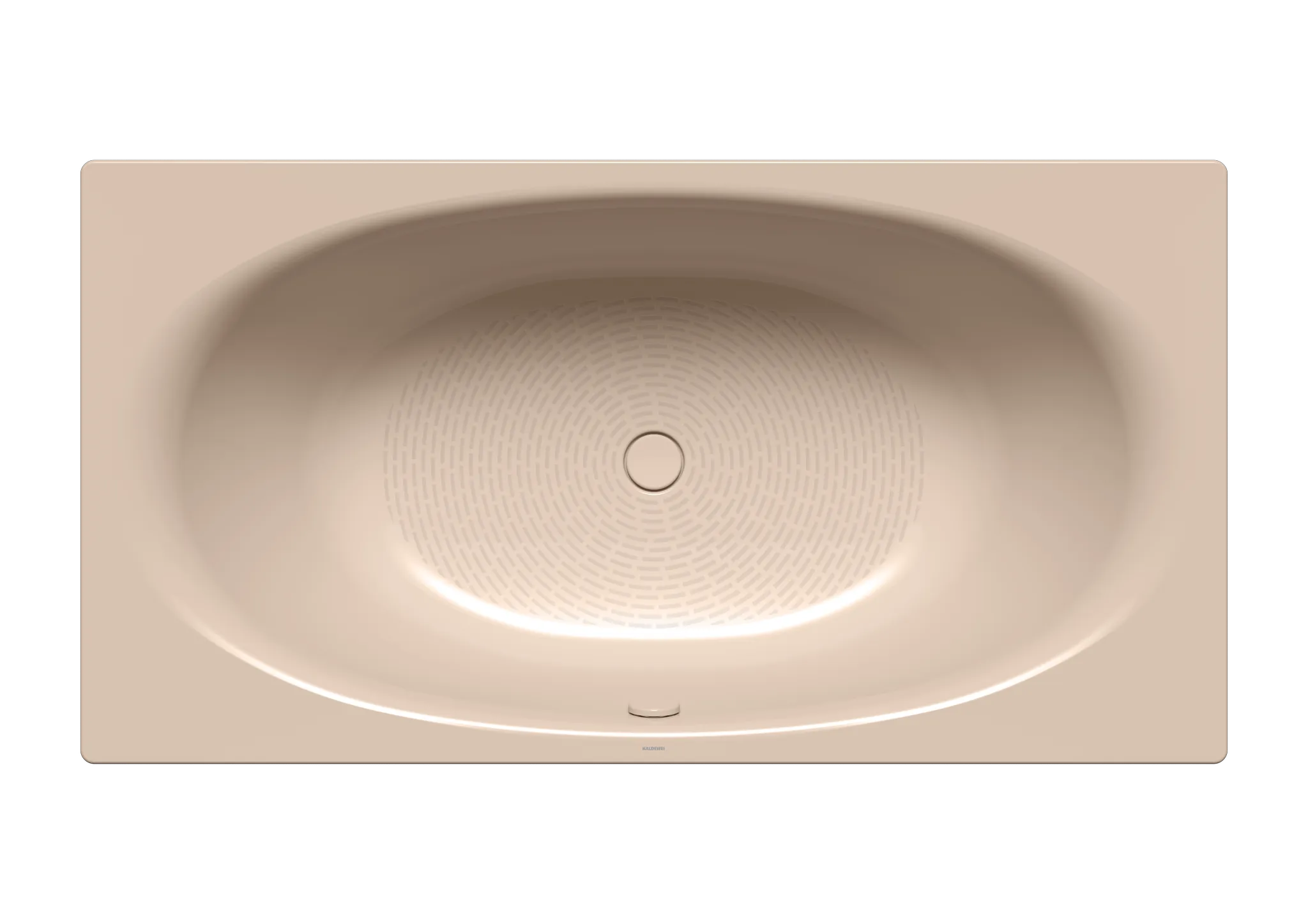 Kaldewei Badewanne „Ellipso Duo“ rechteck 190 × 100 cm, mit Grifflochbohrungen in bahamabeige