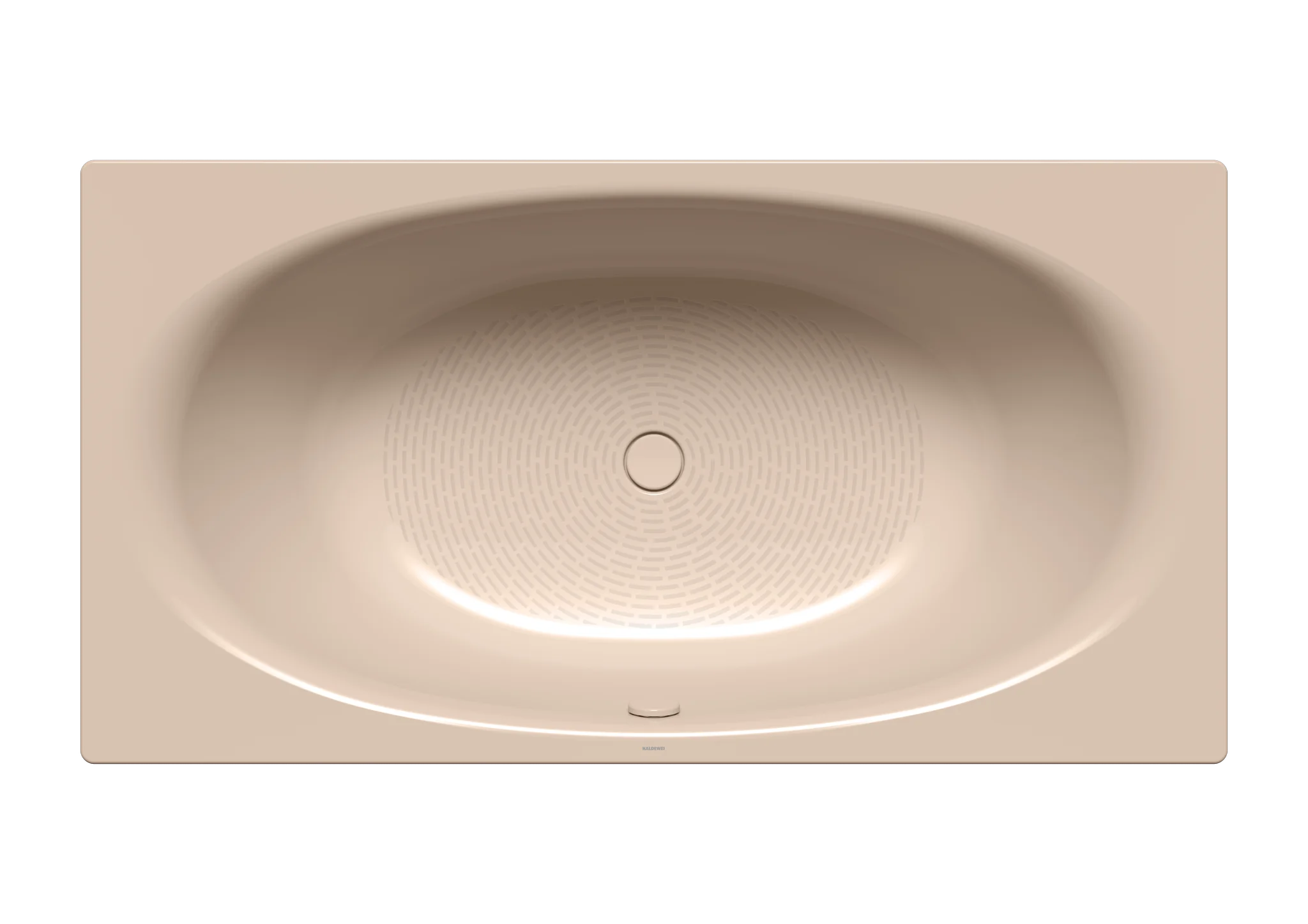 Kaldewei ELLIPSO DUO Badewanne, 1900x1000 mm, bahamabeige, Vollantislip