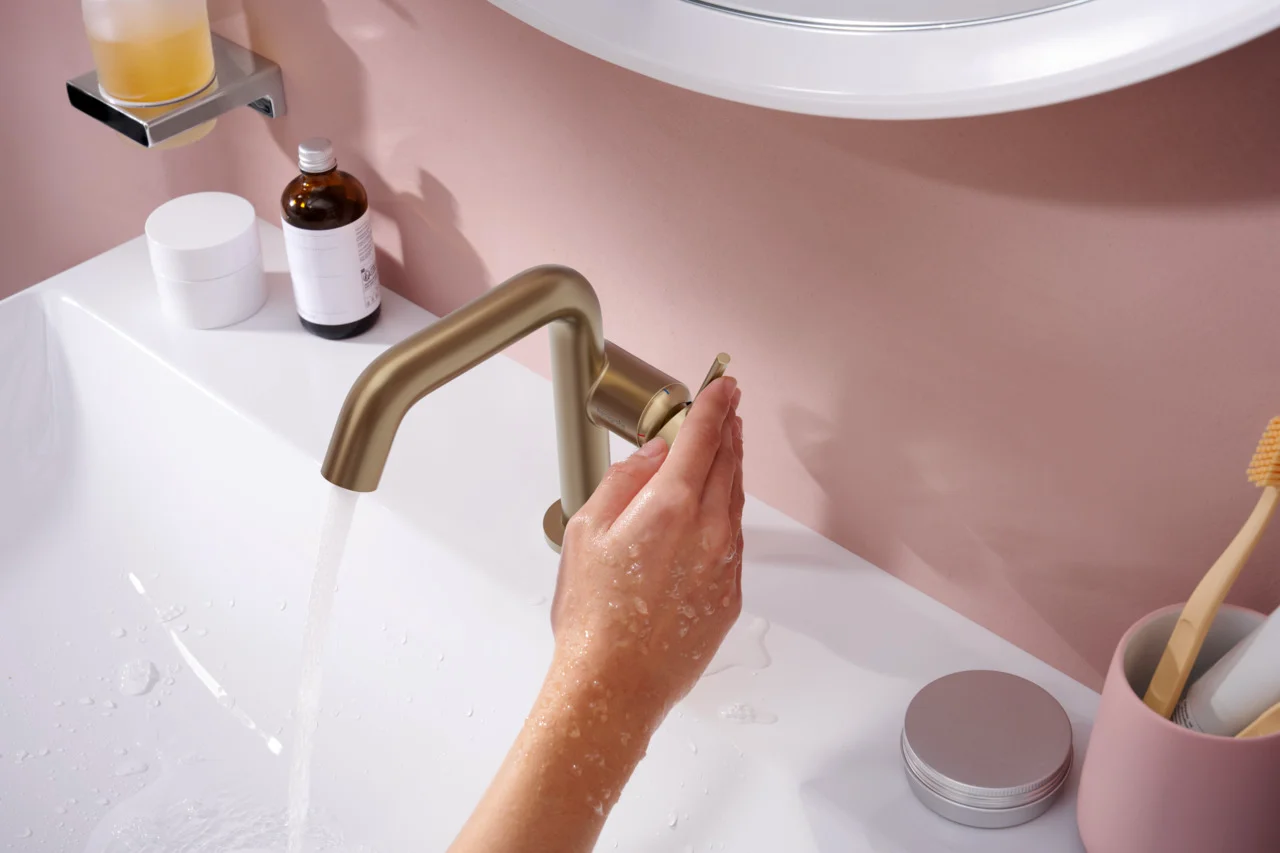 Hansgrohe Xelu Q Waschtisch, weiß, 800x480 mm, wandhängend, mit Hahnloch, ohne Überlauf, SmartClean Glasur