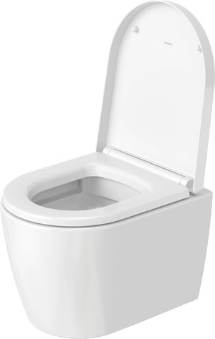 Duravit WC-Sitz Compact „ME by Starck“ 37,4 × 43,8 × 5,1 cm in Weiß Seidenmatt
