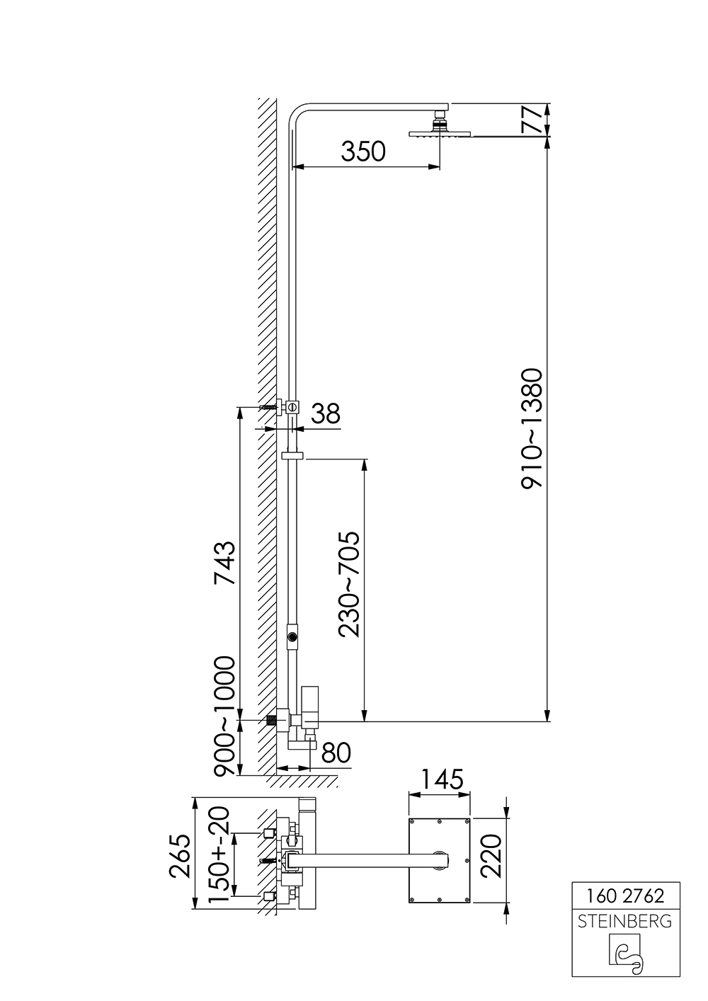 Steinberg Serie 160 Brauseset Steinberg Serie 160 Brauseset