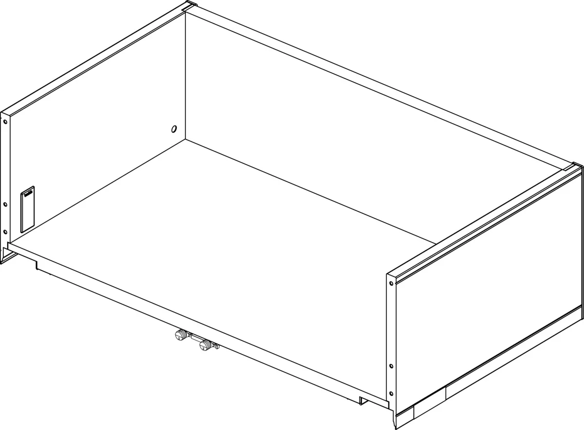 Ideal Standard Adapto Schublade unten Anthrazit matt lackiert 61 cm