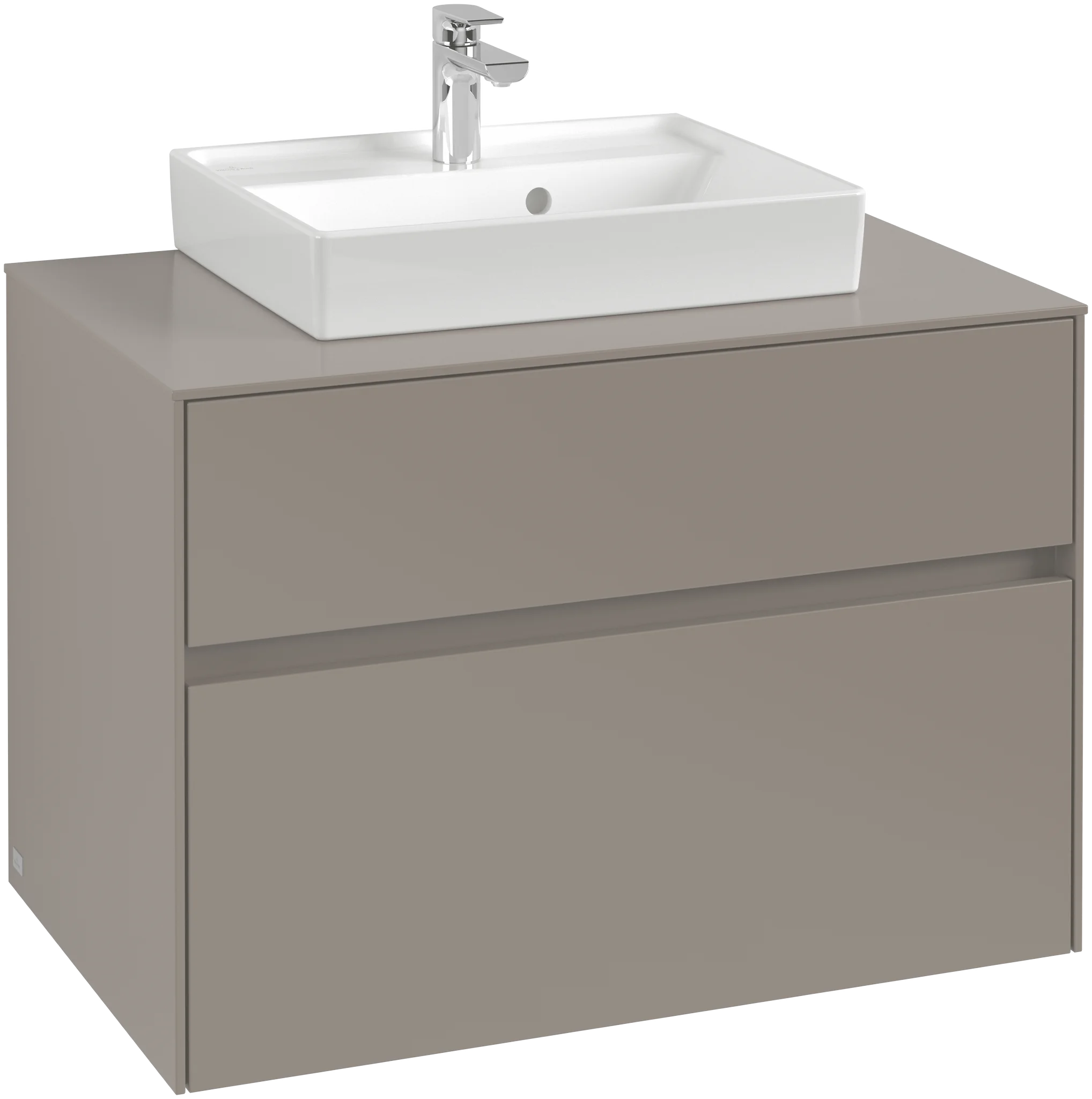 Villeroy & Boch Waschbeckenunterschrank Collaro C069B0 Arizona Oak, 800x548x500 mm, mit Beleuchtung und SoftClosing Villeroy & Boch Waschbeckenunterschrank Collaro C069B0 Arizona Oak, 800x548x500 mm, mit Beleuchtung und SoftClosing