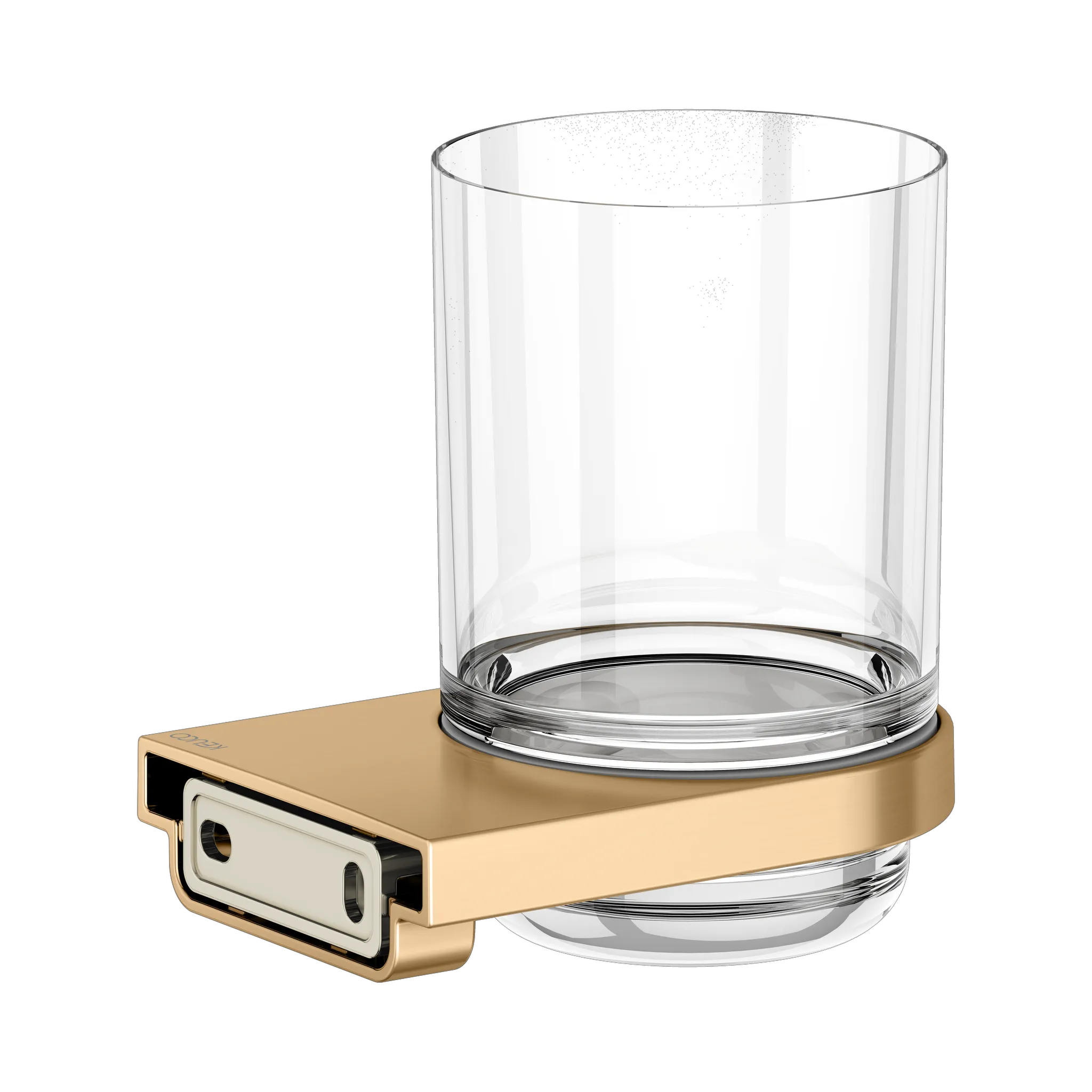 Collection Moll Glashalter Messing gebürstet Collection Moll Glashalter Messing gebürstet