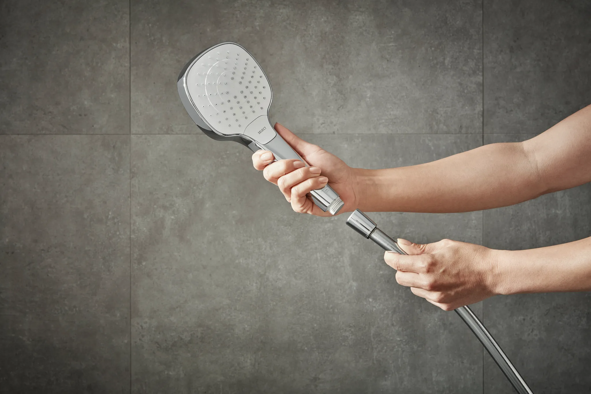 Handbrause Croma Select E Vario EcoSmart weiss/chrom Handbrause Croma Select E Vario EcoSmart weiss/chrom