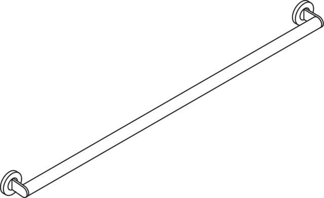 HEWI Haltegriff „System 900“ in Signalweiß matt HEWI Haltegriff „System 900“ in Signalweiß matt