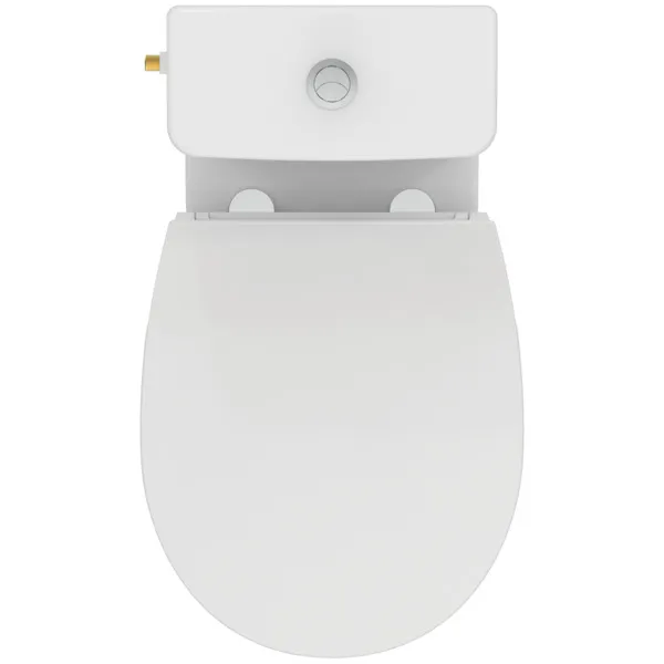 WC-Paket Eurovit mit Standtiefspül-WC Spülkasten Zulauf oben und WC-Sitz Weiß WC-Paket Eurovit mit Standtiefspül-WC Spülkasten Zulauf oben und WC-Sitz Weiß
