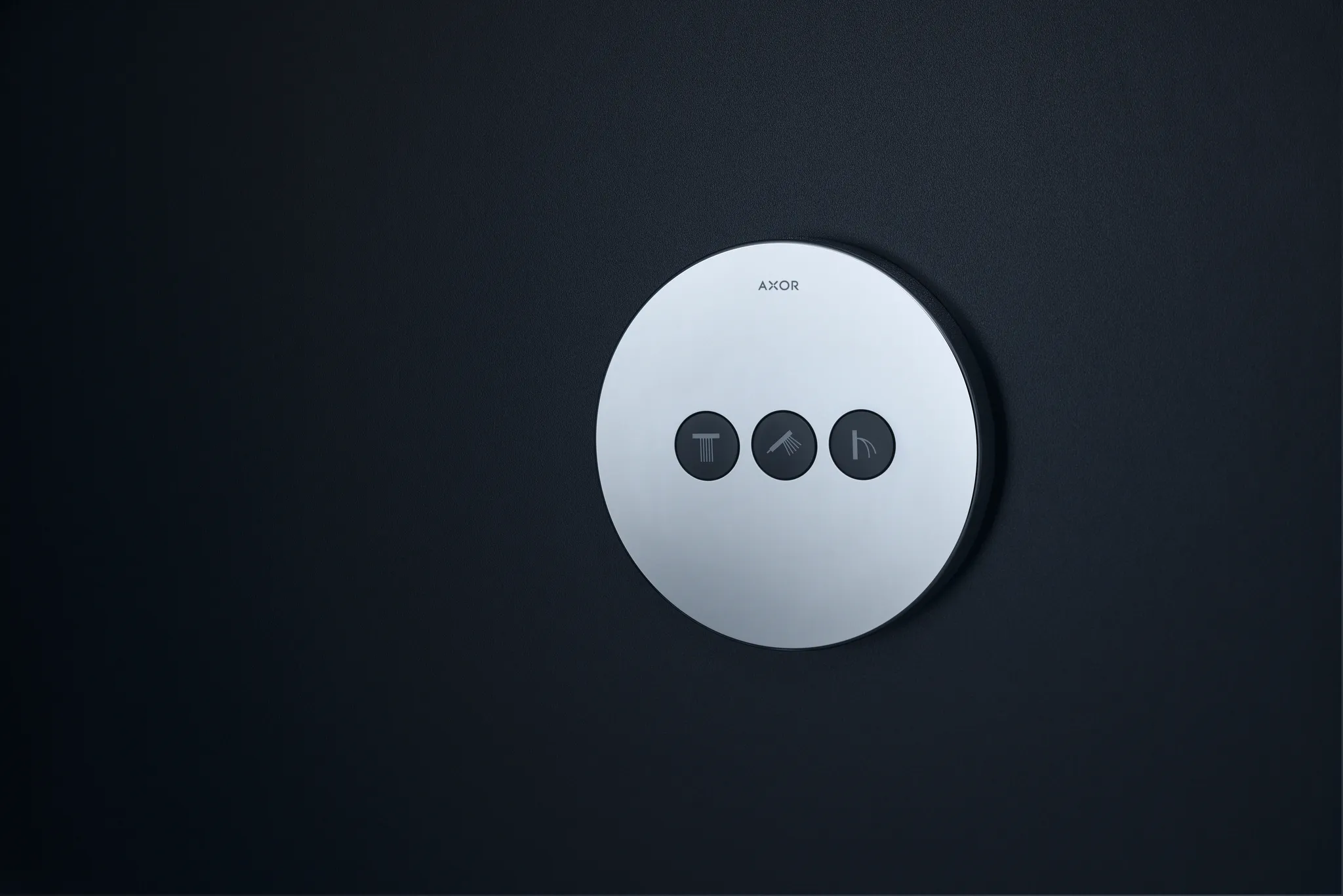 Absperrventil UP Axor ShowerSelect Fertigset 3 Verbraucher rund chrom Absperrventil UP Axor ShowerSelect Fertigset 3 Verbraucher rund chrom