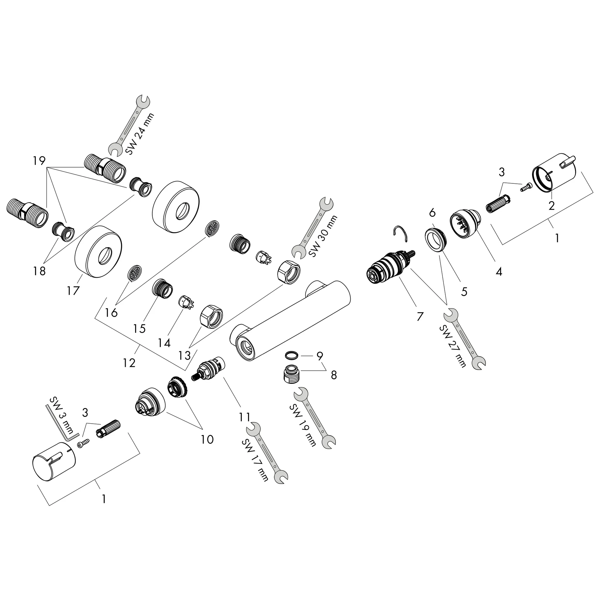 Hansgrohe Ecostat Comfort Brausethermostat Aufputz Chrom Hansgrohe Ecostat Comfort Brausethermostat Aufputz Chrom