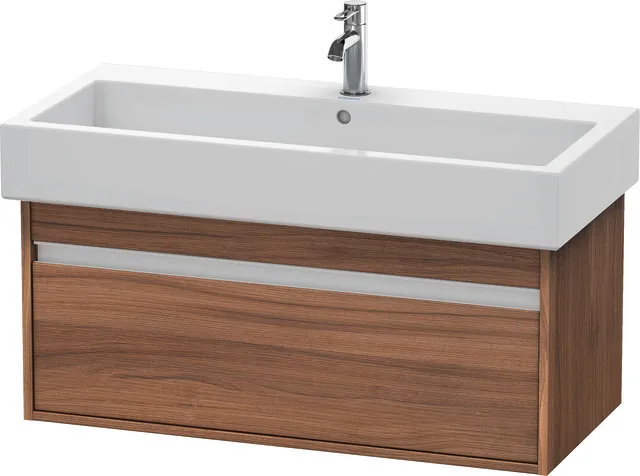 Duravit Waschtischunterschrank wandhängend „Ketho“ 95 × 41 × 44 cm Nussbaum Natur Duravit Waschtischunterschrank wandhängend „Ketho“ 95 × 41 × 44 cm Nussbaum Natur