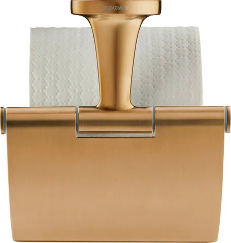 Duravit Starck T Papierrollenhalter, Bronze Gebürstet Duravit Starck T Papierrollenhalter, Bronze Gebürstet