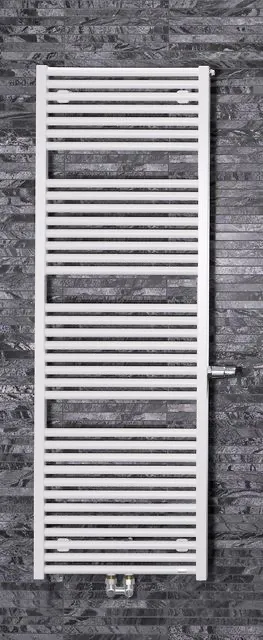 BEMM Design-Heizkörper „Rondo V“ 50 × 180,6 cm in Weinrot (RAL 3005)