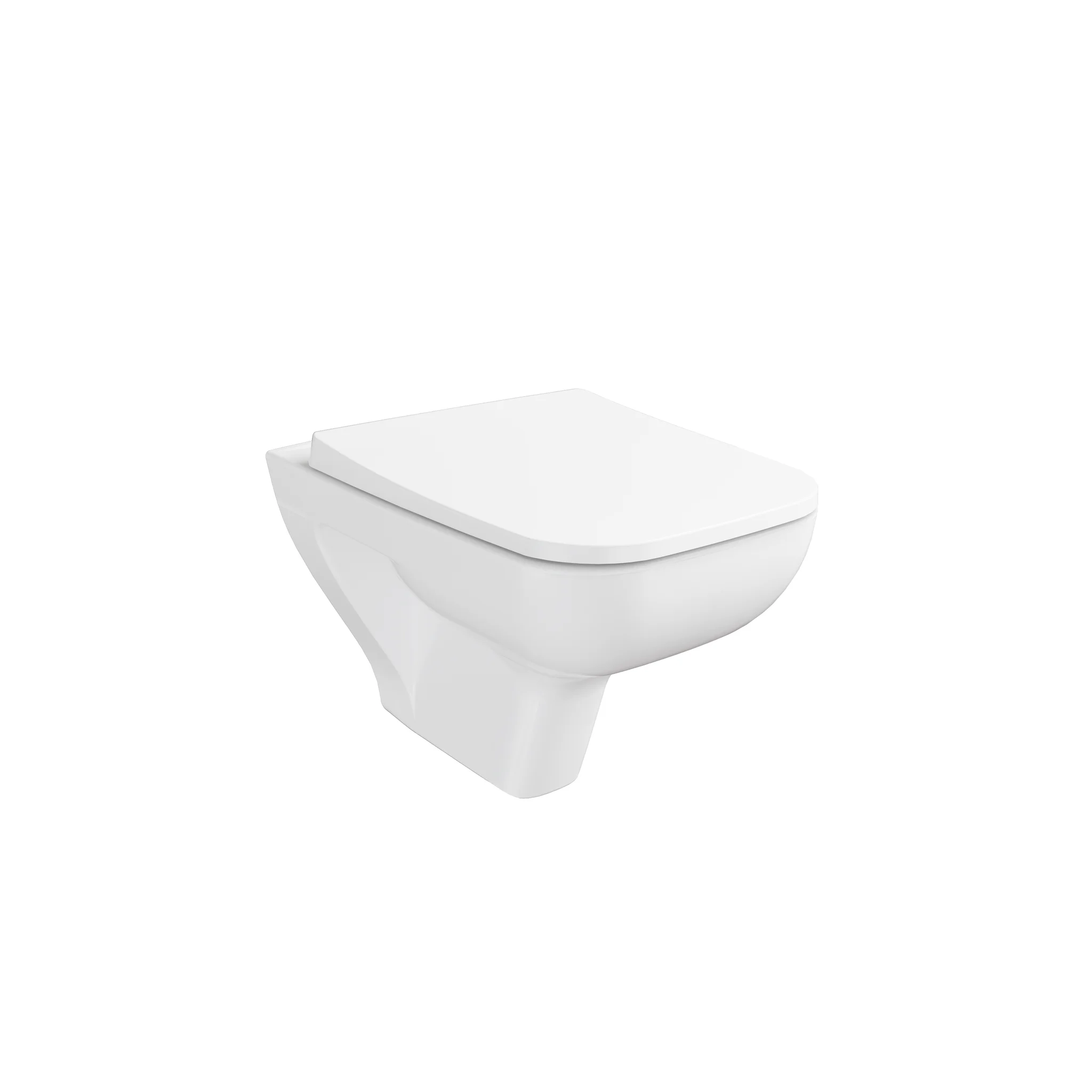 VitrA New S20 Square Wand-WC Smooth Flush Compact spülrandlos, 36,5 x 49,5 cm, weiß Hochglanz VitrA New S20 Square Wand-WC Smooth Flush Compact spülrandlos, 36,5 x 49,5 cm, weiß Hochglanz
