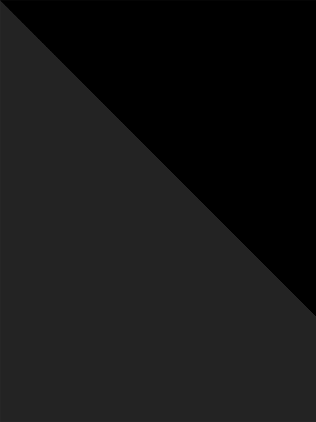 Edition 11 Hochschrank 1-türig, Anschlag rechts 350 x 1700 x 370 mm schwarz/Glas schwarz
