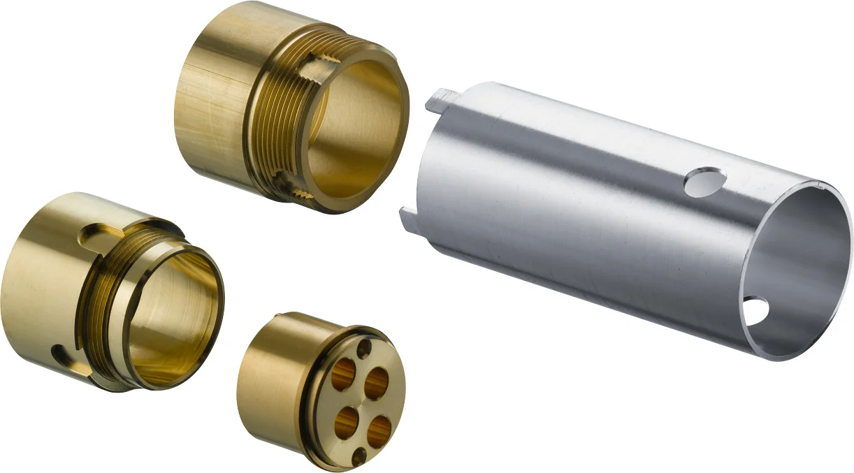 Hansgrohe Verlängerungsset 2-Loch-Waschtischarm, Unterputz, 25 mm Verlängerung, stapelbar