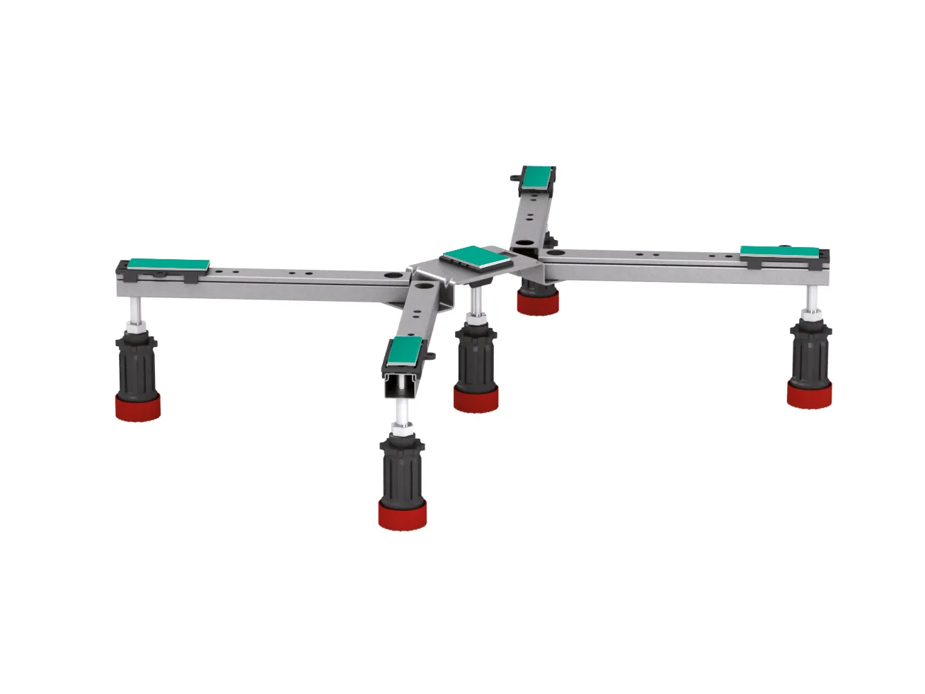 MEPA Duschwannenfuss für Duschwannen bis 100 × 100 cm 700 × 700 mm MEPA Duschwannenfuss für Duschwannen bis 100 × 100 cm 700 × 700 mm
