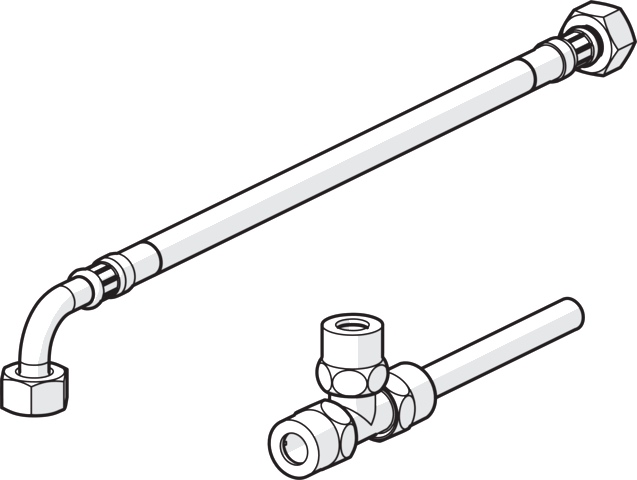 Anschlussrohr MINIMAT 6639 Chrom Anschlussrohr MINIMAT 6639 Chrom