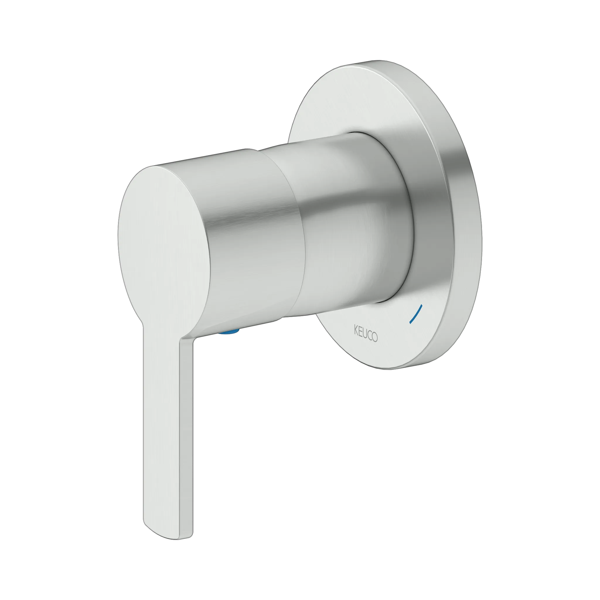 KEUCO PLAN BLUE Einhebelmischer Unterputz Edelstahl-finish