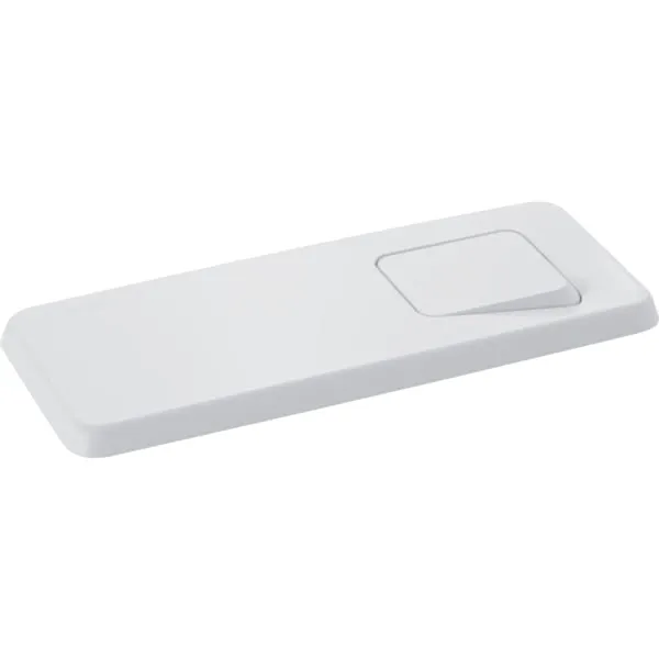 Topline Betätigungsplatte für Spül-Stopp-Spülung: weiß Topline Betätigungsplatte für Spül-Stopp-Spülung: weiß