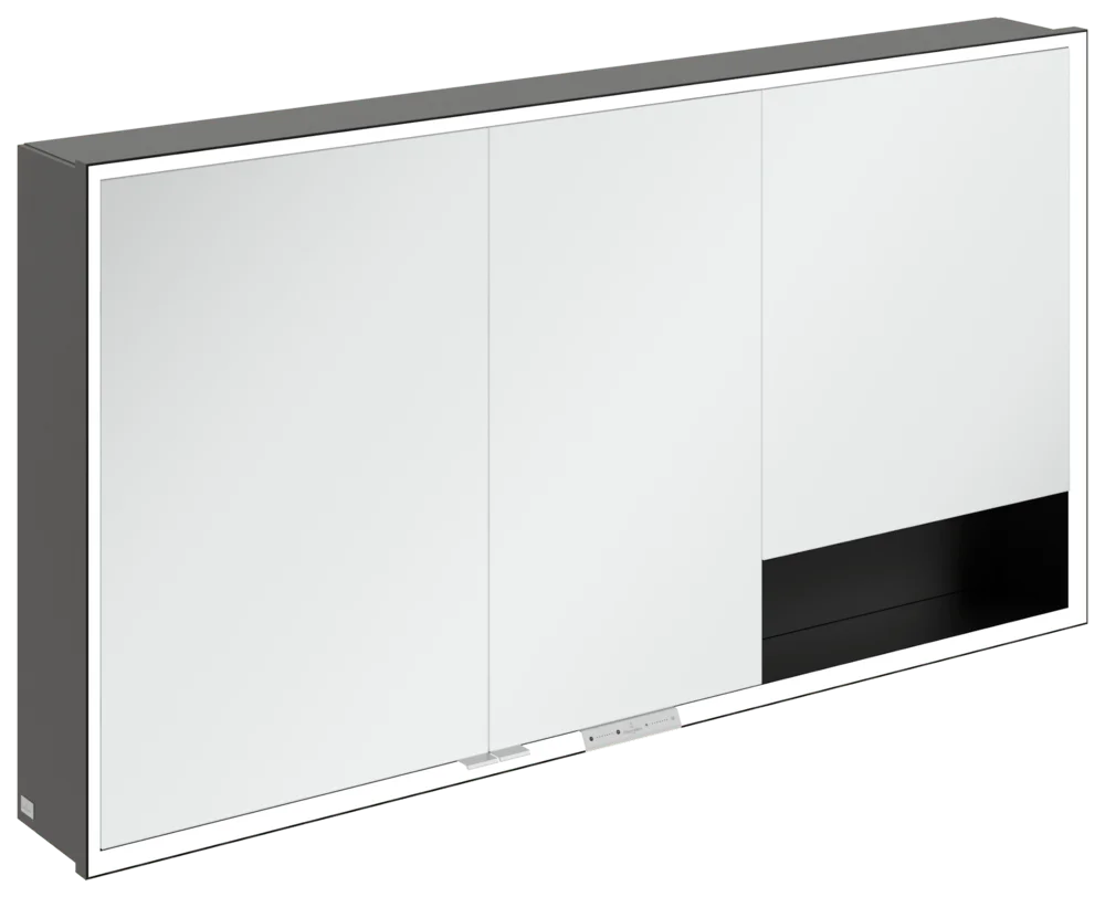 Villeroy & Boch Aufputz-Spiegelschrank My View+ 1400x750x168 mm, glänzend, mit Beleuchtung und Absenkautomatik Villeroy & Boch Aufputz-Spiegelschrank My View+ 1400x750x168 mm, glänzend, mit Beleuchtung und Absenkautomatik
